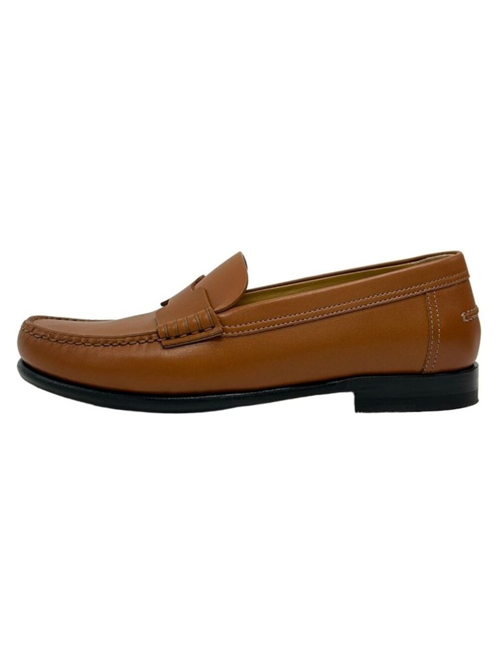 Hermes Loafers Kennedy Brown Leather